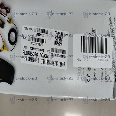 1 STÜCK for Fluke 376FC Echteffektiv-AC/DC-Strommesszange mit Leitungen