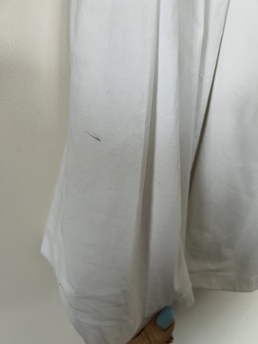 MORRISON A-Line Midi Skirt White SIZE SMALL Flowy Cotton Whimsical High Waist - Picture 4 of 7