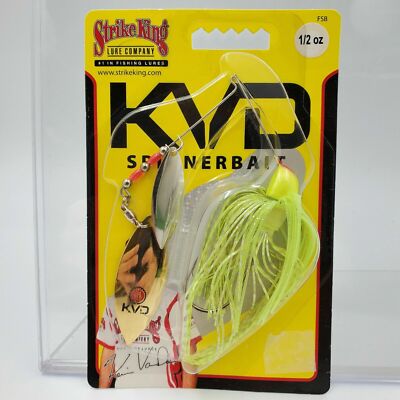 Strike King KVD 1/2 Oz FSB12WW Spinnerbait You Choose Color Bass