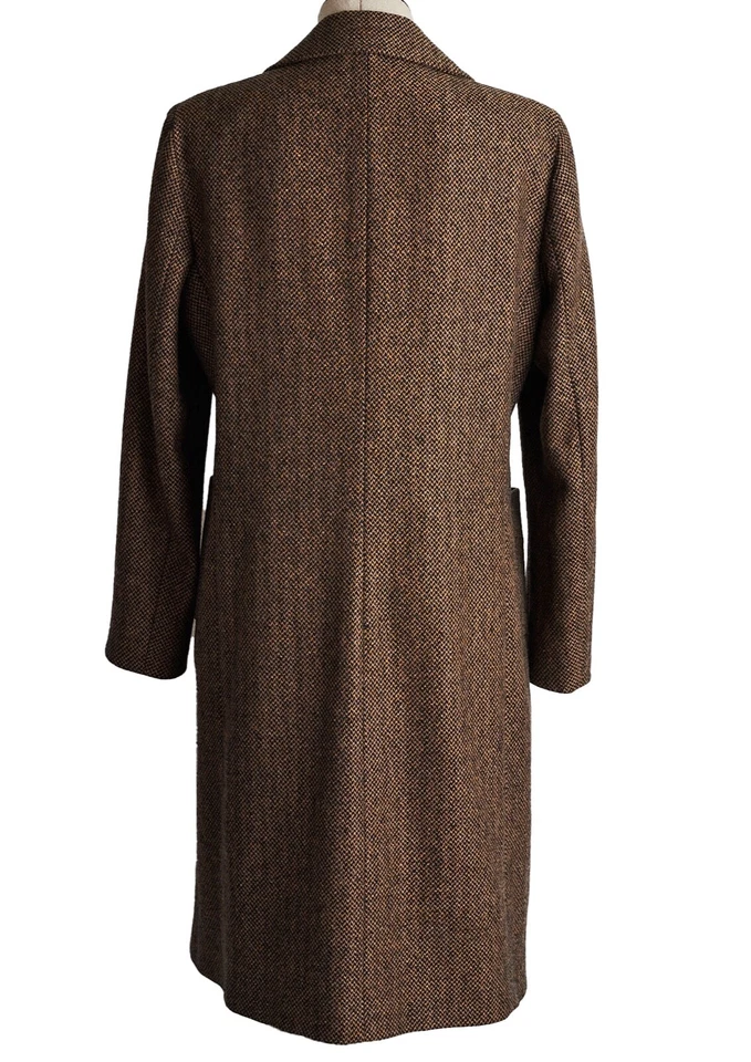 Abrigo Luciano Barbera, Lana, Cachemira, Cabello Camello, Talla 12 Mujer Foto 2 de 4