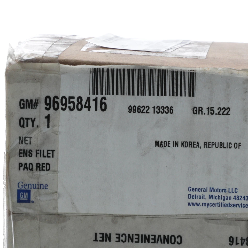 OEM NEW 2011-2016 Cruze Verano Rear Cargo Area Net Storage Organizer 96958416 - Изображение 3 из 3