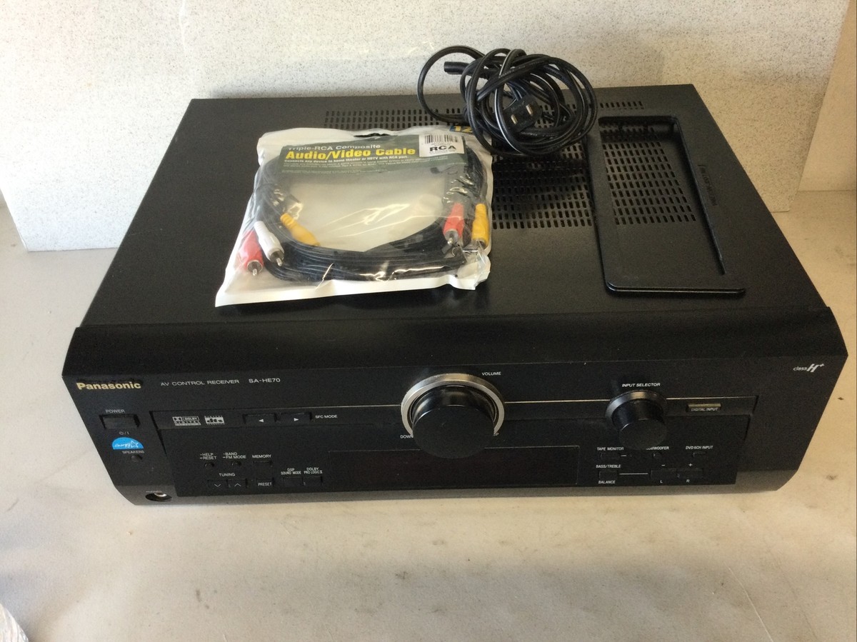 Panasonic SA-HE70 オーディオアンプ Genuine Panasonic SA-HE70 - AV Receiver - 5.1 Channel | eBay