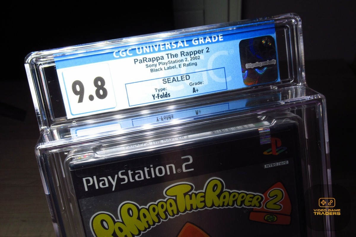 g−rap 2 CGC Graded 9.8 A+ - PaRappa the Rapper 2 (PlayStation 2, PS2