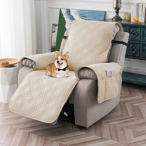 100% Waterproof Recliner Chair Cover Non Slip Recliner Covers for Recliner Chair - Picture 4 of 76