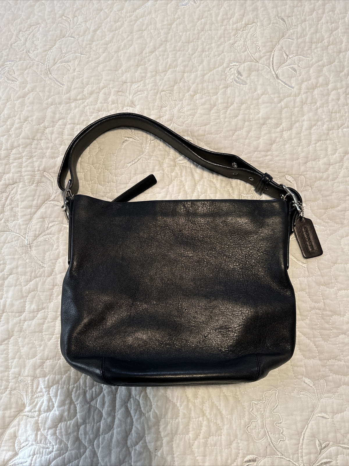 Authentic COACH #9186 Legacy Soho Bucket Bag Black Le… - Gem