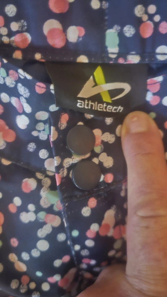 Pantalones Athletech Niñas Invierno Deportes Nieve Esquí Prendas Exteriores Azul/Lunares L 10/12 Foto 2 de 4