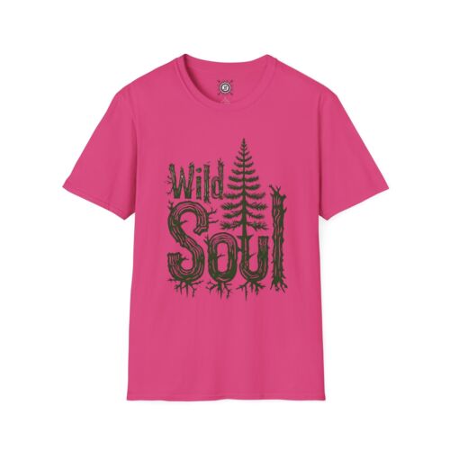 Wild Soul T-Shirt, Nature Lover Gift, Camping Tee, Hiking Tee, Outdoors Tee - Picture 32 of 41