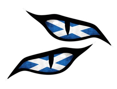 Pair Of EVIL Eyes Eye in GREEN vinyl car Motorbike Helmet Sticker Decal 70x30mm Pair Of EVIL Eyes Eye in GREEN vinyl car Motorbike Helmet Sticker Decal 70x30mm