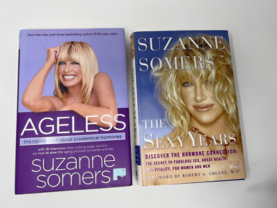 Suzanne Somers Summers 2 Books Ageless & The Sexy Years | eBay
