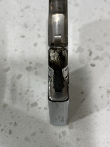 Vintage White Freightliner Slim Zippo The Hallmark Of Custom Built Trucks - Picture 8 of 11