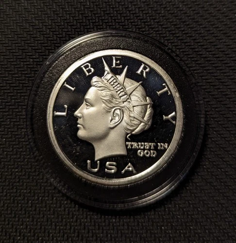 2003 Norfed $10 Liberty Type 1 small E w/ torch back 1oz .999 silver