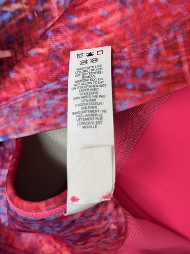 Team USA Nike Damen XL gepolsterter Sport-BH mehrfarbig Tie Die sportlich Training - Bild 7 von 8