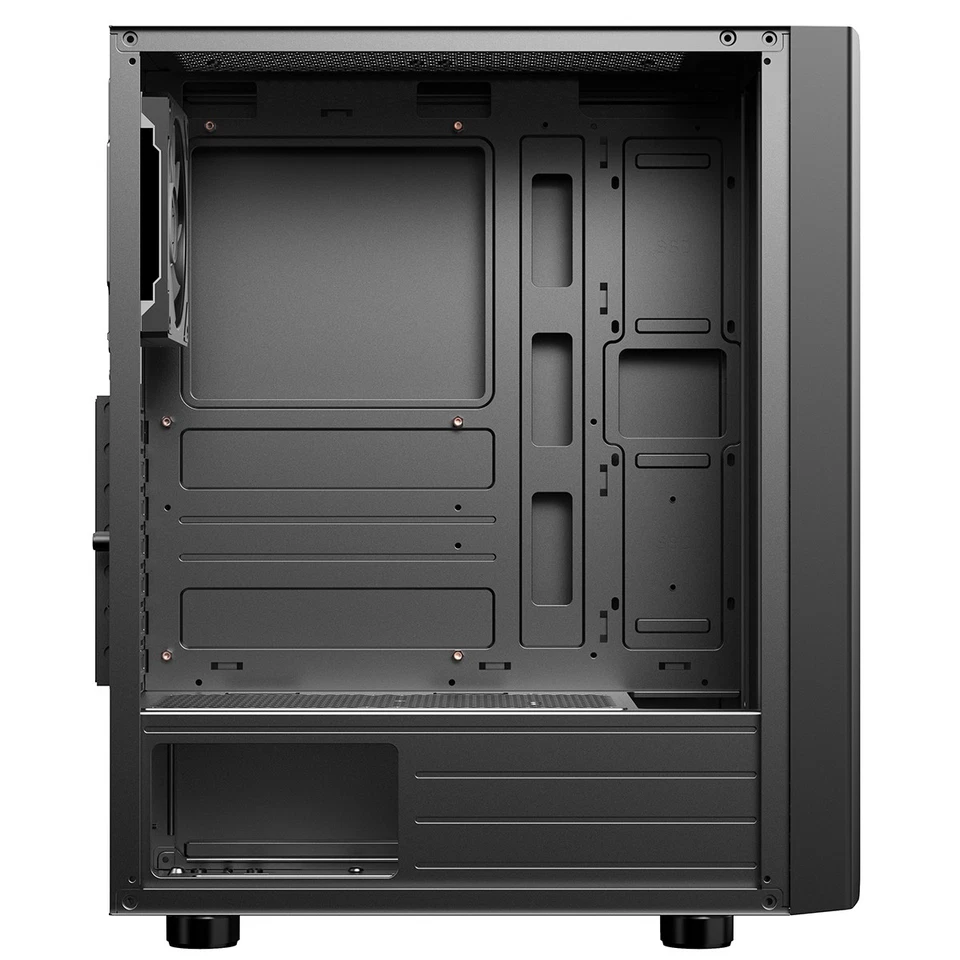 CiT Sauron Mid Tower Black ATX RGB PC Gaming Case CITSAURON - Image 3 of 4