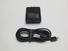 Original Samsung 45W USB-C Super Fast Charger (Black) EP-TA845 w/ Cable - Tested