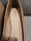 Naturalizer 2 7 Edit Women's Taupe Block Heel Slip On Shiny Pumps Size 5.5 — photo 3