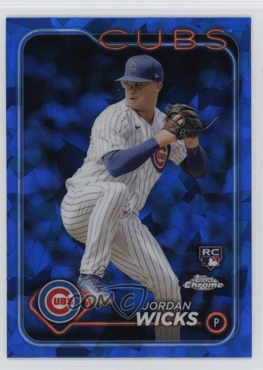 2024 Topps Chrome Sapphire Edition Jordan Wicks #613 1i72