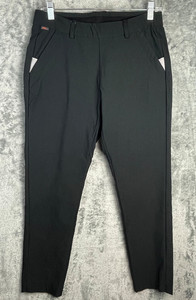 KJUS Womens Ikala 7/8 Treggings Golf Pants Womens 36S Slim Fit Black Stretch EUC