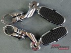 GENUINE HARLEY DAVIDSON BAR & SHIELD HIGHWAY PEGS SHORT ANGLED MOUNTS 1 1/4