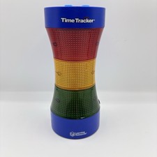 Learning Resources Time Tracker Visual Clock LER6900 Light Up Works Great 