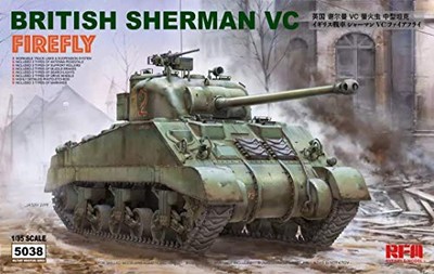 Ryefield Models 1/35 British Tank Sherman Vc Firefly Plastikmodell