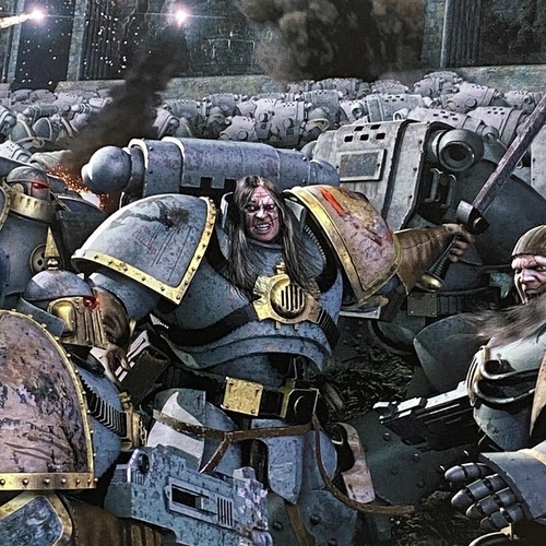 SIGNED BY DAN ABNETT HORUS RISING HORUS HERESY FRAMED ART WARHAMMER 40K 40,000 - Picture 7 of 10