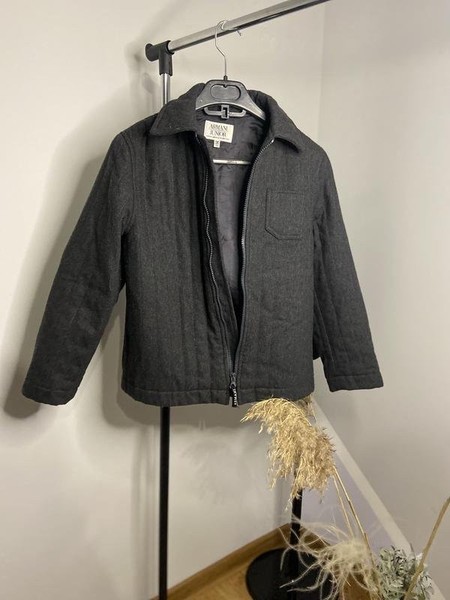 Women Giorgio Armani Coat Grey 32 / XXS / 40