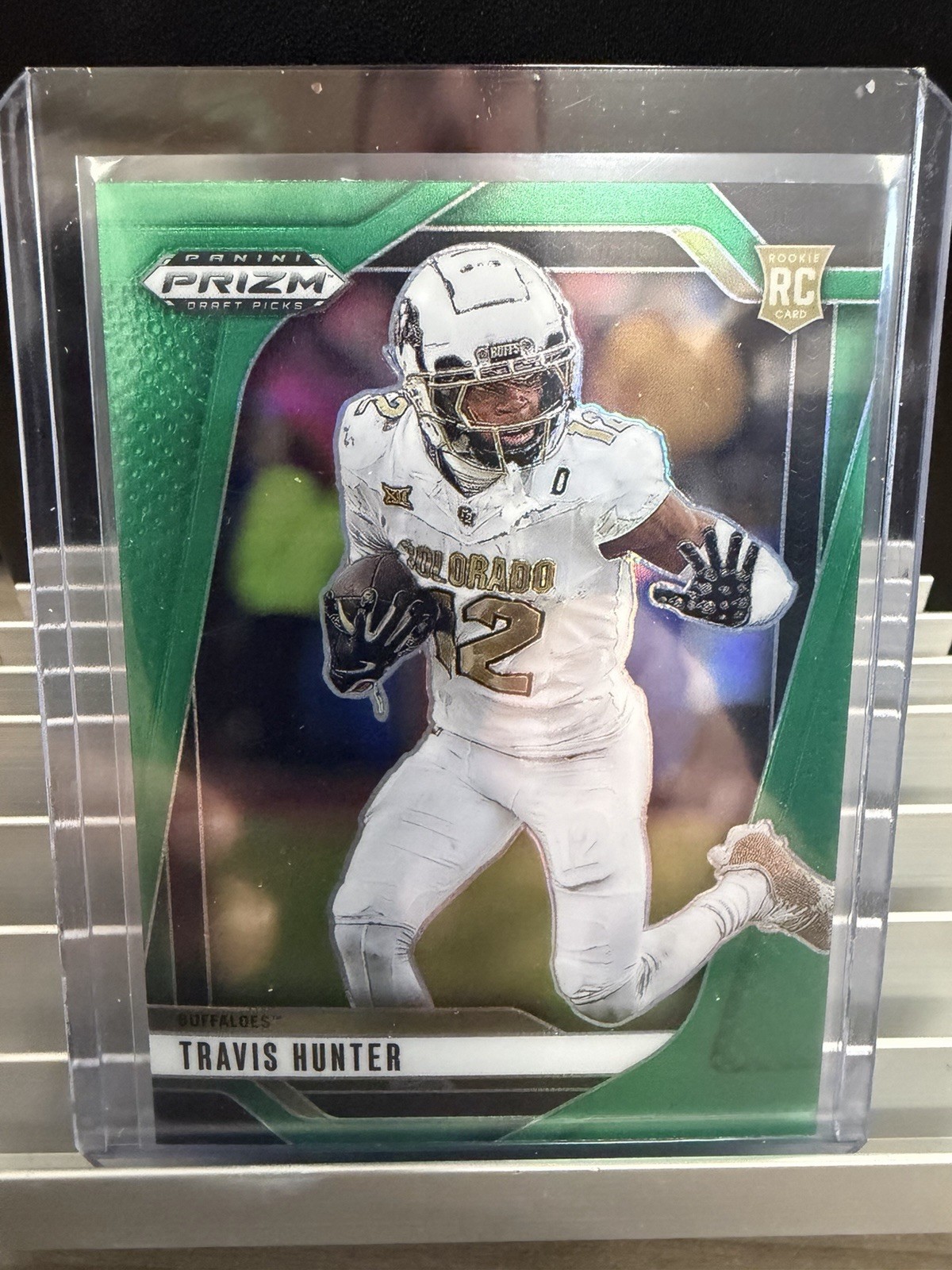 2025 Panini Prizm Draft Picks - Travis Hunter #21 Green Prizm (RC)