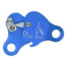 (Blue)Climbing Rope Grab Aluminum Alloy Self Locking 8?13mm Climbing Rop BJ
