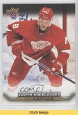 2015-16 Upper Deck UD Canvas Justin Abdelkader #C152 READ 2js