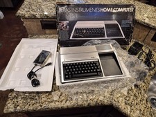 Texas Instruments Ti-99/4A Complete In Box Vintage Home Computer