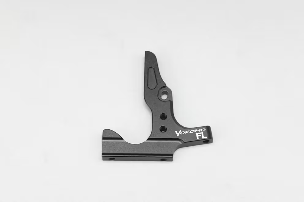 Yokomo YZ-4SF Aluminium Front Bulkhead Left - S4-002BFL YZ4SF