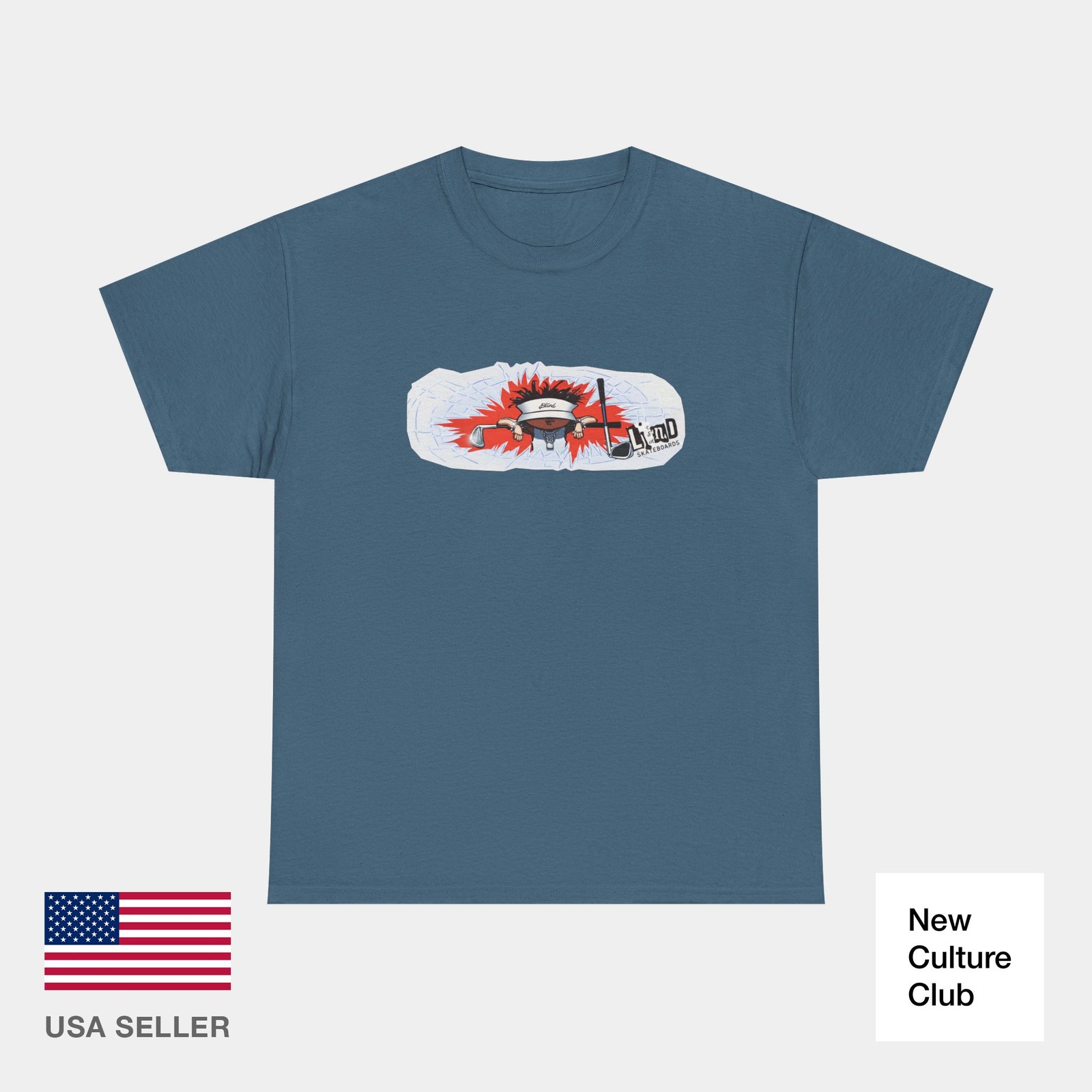 Broken Glass Classic T Shirt Print