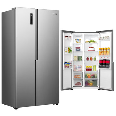 Gorenje Side-by-Side Kühlschrank Gefrierkombination NoFrost Plus Inverter Grau