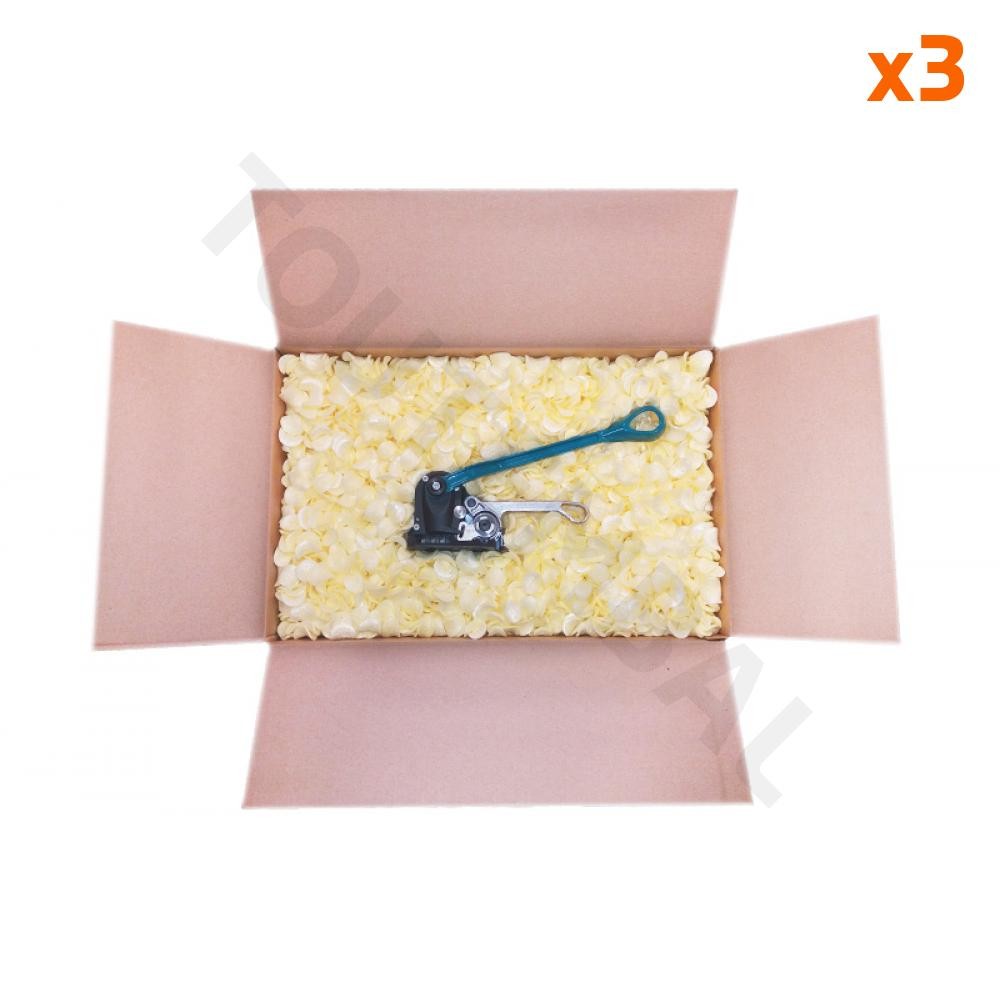 Particule de calage Styrofill pour produit lourd et expédition de pièces métalliques