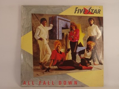 FIVE STAR ALL FALL DOWN (117) 3 Track 12'' Single including Picture Sleeve RCA