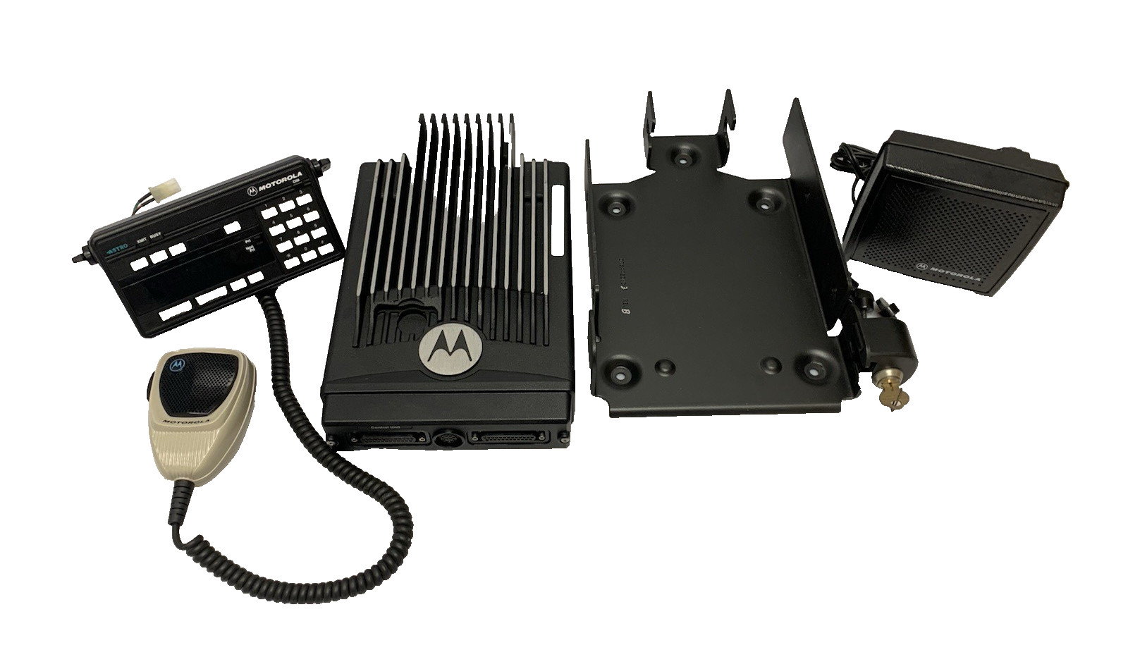 Motorola HSN4031B Speaker, HCN1078 K w/HMN1081A Speaker, & XTL 5000 Control Unit