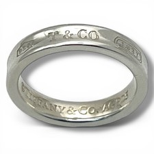 Tiffany & Co Pinky Ring- Sterling Silver- 1837  - UK size I- RRP £310