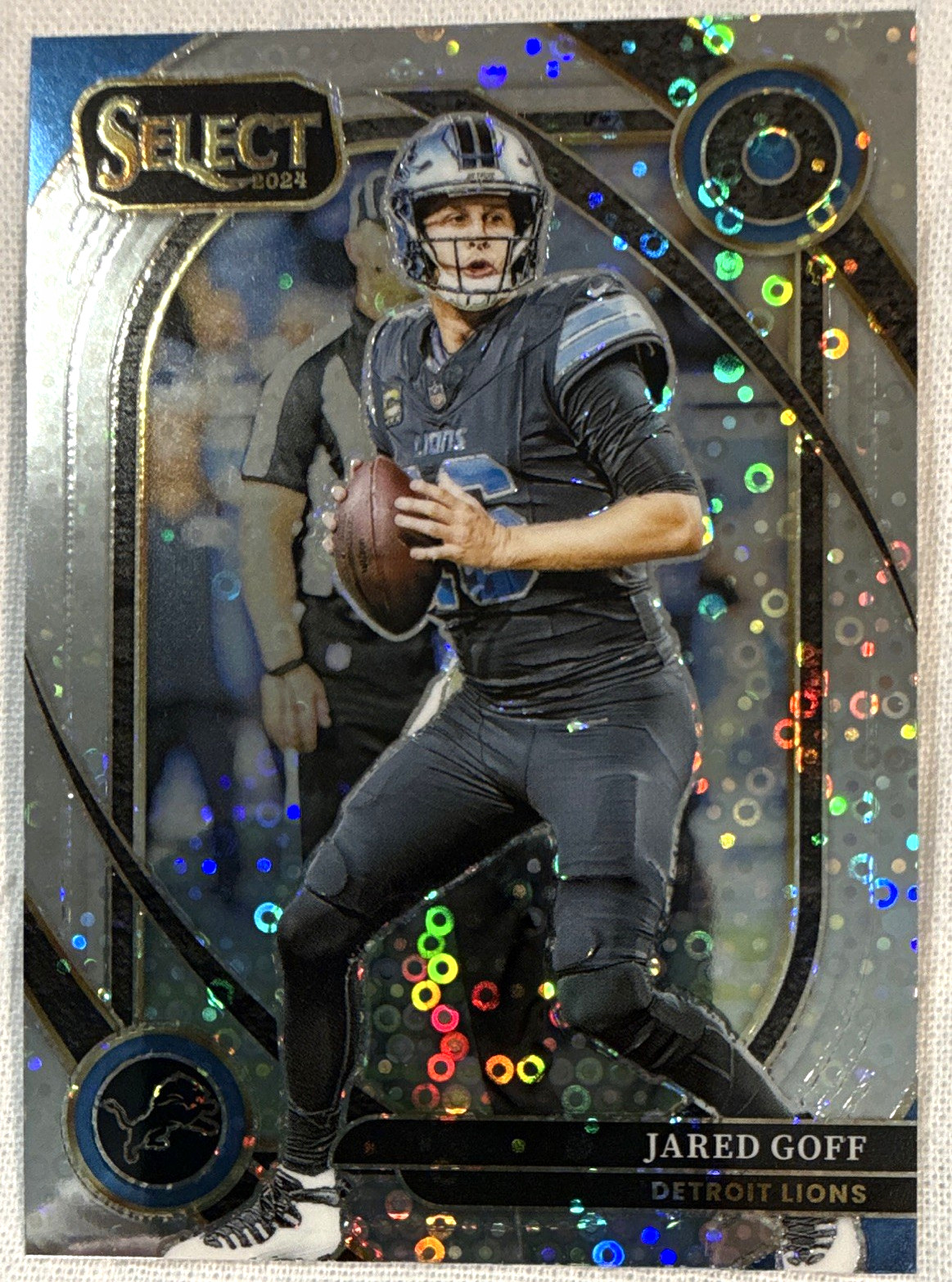 Panini 2024 Select Club Level White Prizm  Jared Goff Lions #228