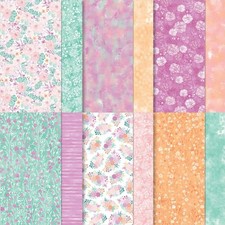 Stampin Up UNBOUNDED BEAUTY DSP- 24 Sheets 6x6- FUN BRIGHT IN-COLORS