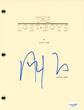 Alex Winter "The Lost Boys" Signed Autograph Full Script Screenplay Marko ACOA