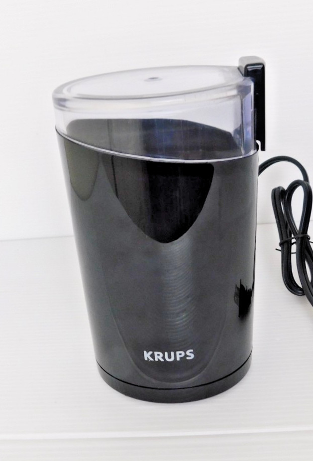 KRUPS One Touch Push Electric Coffee Bean Mill Grinder F203 