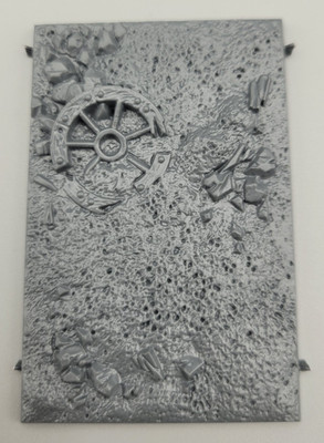 Warhammer Tabletop BASE: CITADEL ECKBASE (Texturiert) 50x75mm - Bases