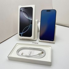 Apple iPhone 16 Pro Max - 512GB - White Titanium Unlocked - Open Box