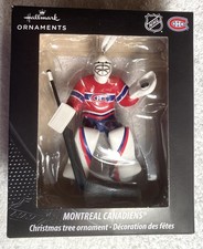 2025/26 Hallmark Montreal Canadians Goalie NHL Hockey Ornament, NEW, NHL License
