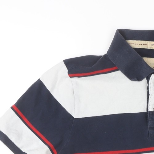 Hollister Men's Blue Striped XL Polo Shirt - Iconic Style - Picture 7 of 12