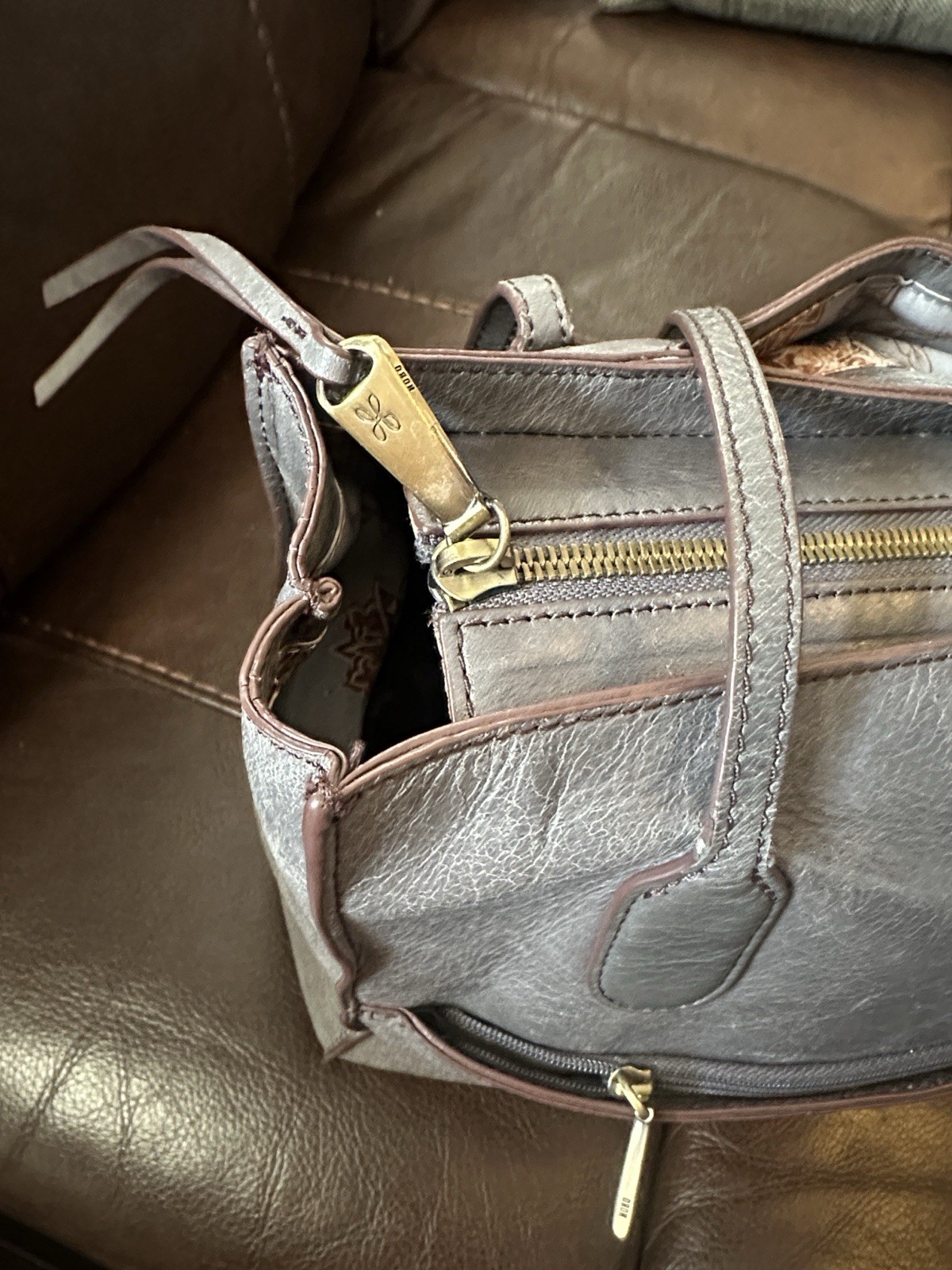 Hobo International Friar Charcoal Shoulder Bag Wi… - image 6