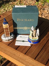 Limoges Trinket Boxes – NYC Landmarks & Big Ben – Set of 2, Signed France