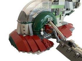 LEGO Star Wars 8097 Slave I Near Complete W/ Instructions- Incomplete