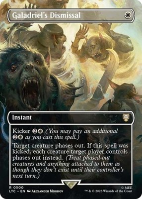 MTG　Galadriel's Dismissal　ノンフォイル Galadriel's Dismissal (Borderless) -Foil Near Mint MTG | eBay