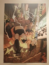 Robot Chase BabyCrow X Tokyo Fixed Manga Poster